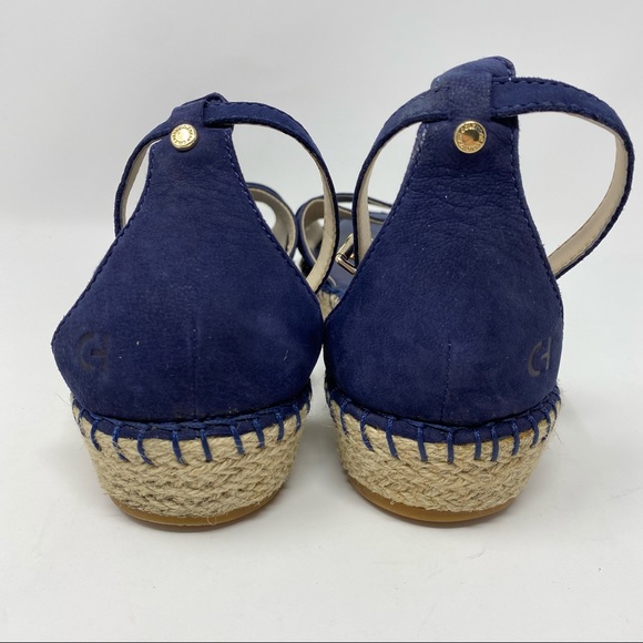 Cole Haan Cloudfeel Nubuck Espadrilles Sandals 8B - Picture 5 of 10